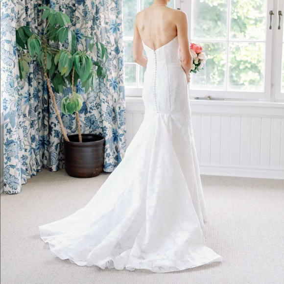 Anne Barge Blue Willow Wedding Dress (Walker style) - Picture 11 of 16